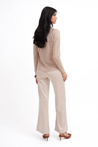 The Refined V-Neck Knit
