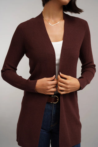 The Lightweight Open Cardigan