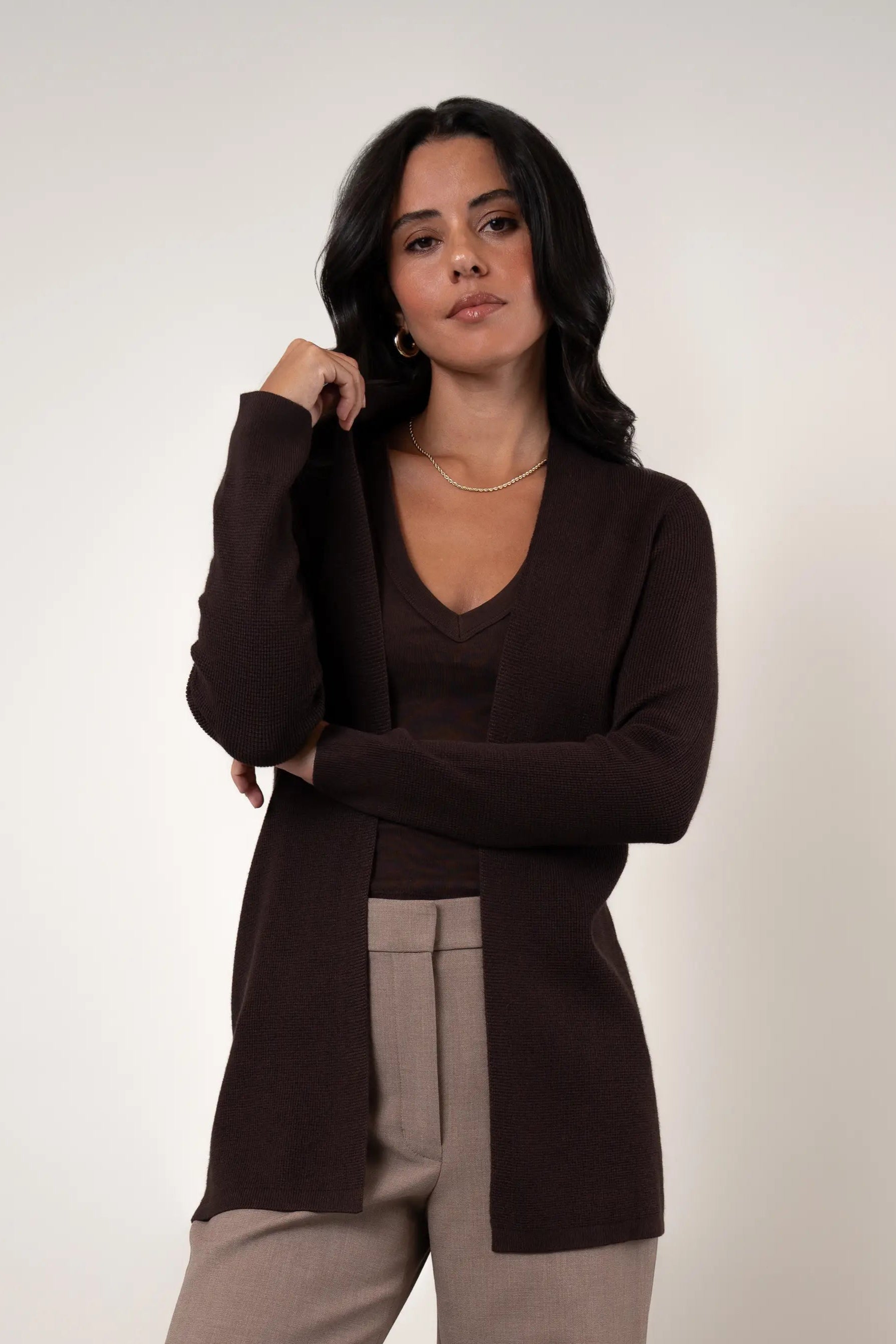 Cyrus The Lightweight Open Cardigan