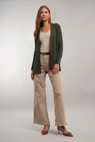 The Clean Line Open Cardigan