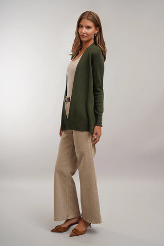 The Clean Line Open Cardigan