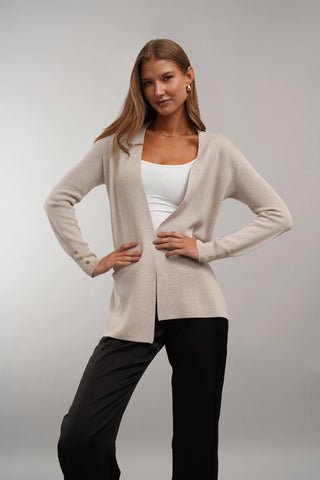 The Clean Line Open Cardigan