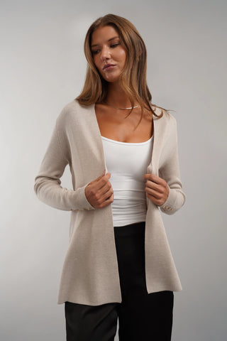 The Clean Line Open Cardigan