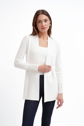 The Clean Line Open Cardigan