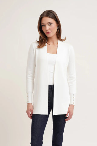 The Clean Line Open Cardigan
