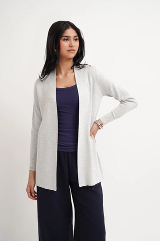The Clean Line Open Cardigan