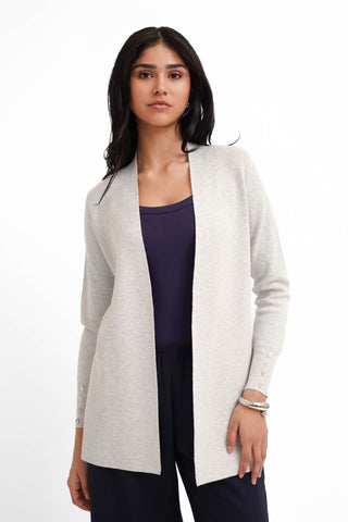 The Clean Line Open Cardigan
