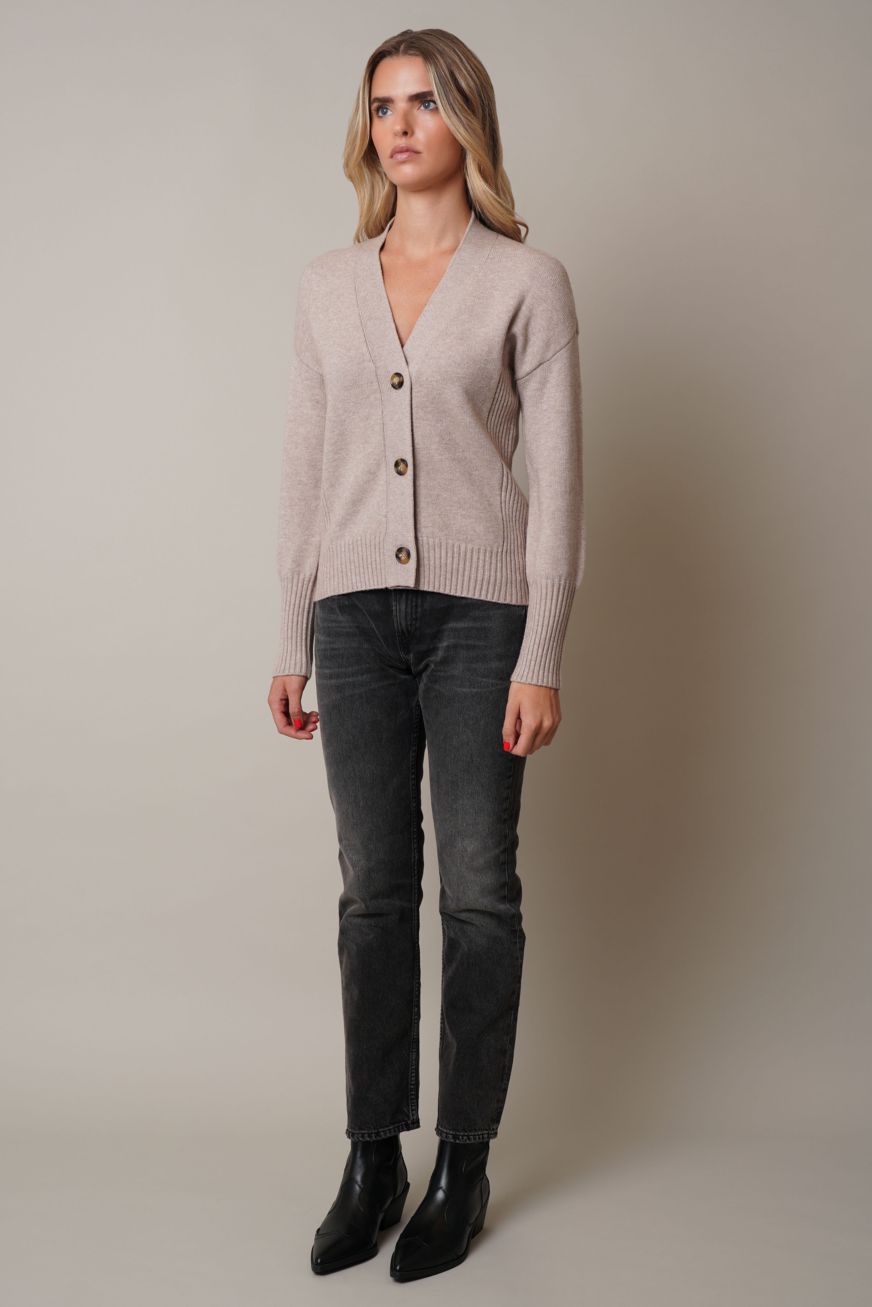 Cyrus - Short Button Front Cardigan