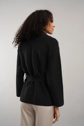 The Wrap Knit Jacket
