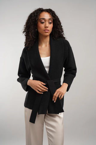 The Wrap Knit Jacket