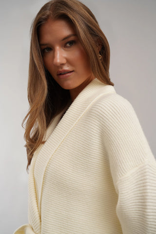 The Wrap Knit Jacket