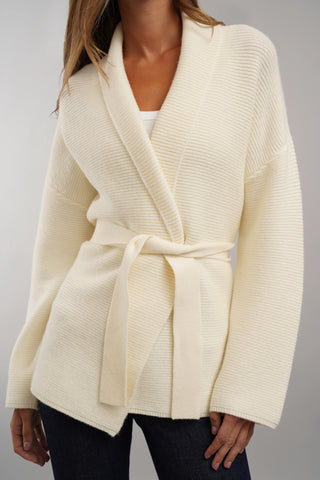 The Wrap Knit Jacket
