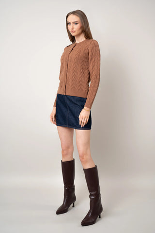 The Cable Cardigan