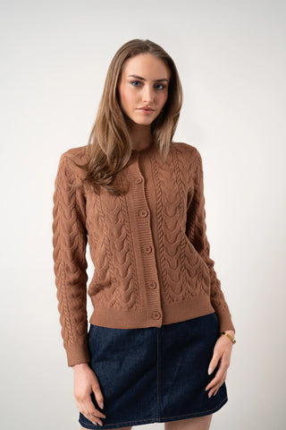 The Cable Cardigan