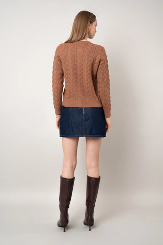 The Cable Cardigan