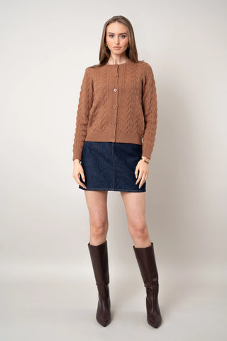 The Cable Cardigan