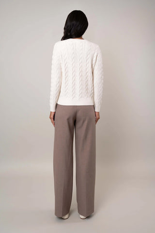The Cable Cardigan