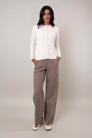 The Cable Cardigan