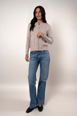 The Cable Cardigan