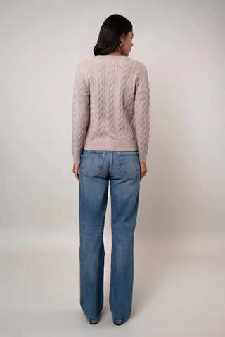 The Cable Cardigan