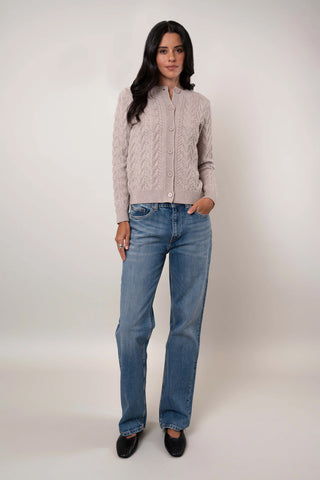 The Cable Cardigan