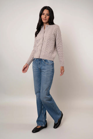 The Cable Cardigan