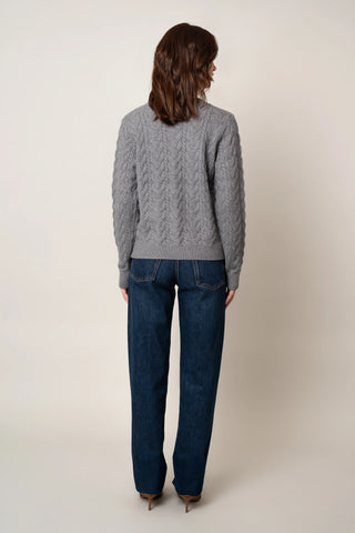 The Cable Cardigan