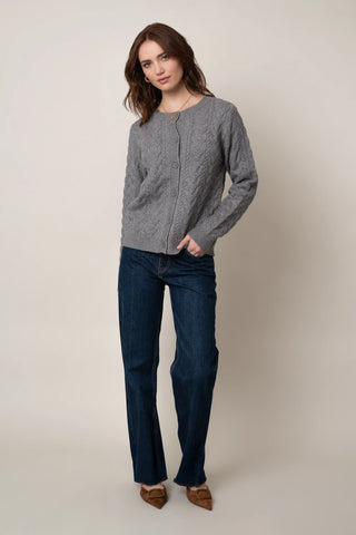 The Cable Cardigan