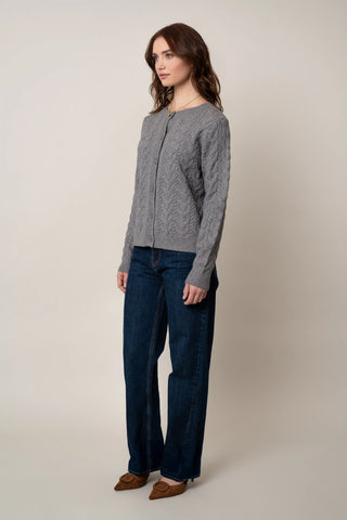 The Cable Cardigan