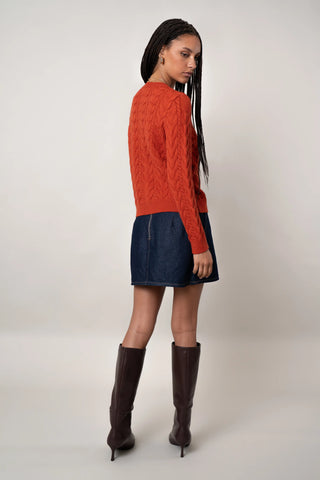The Cable Cardigan