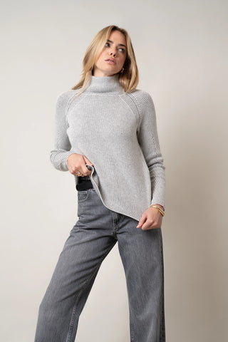 The Two-Tone Funnel Neck