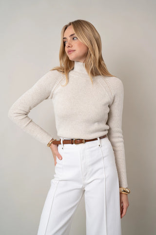 The Two-Tone Funnel Neck