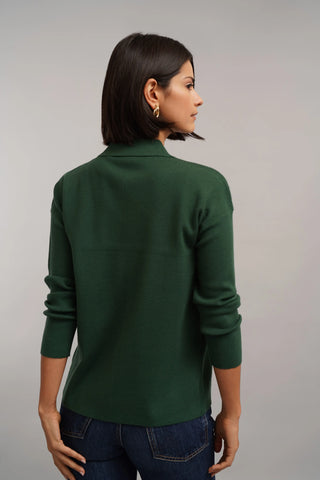 The Relaxed Shirt Cardigan