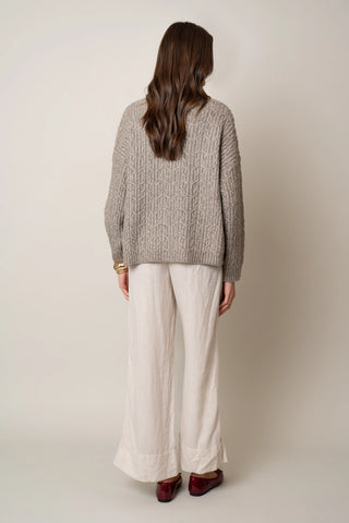 The Soft-Stitch Mockneck Pullover