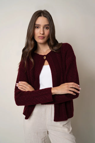 The Gilded Cable Cardigan