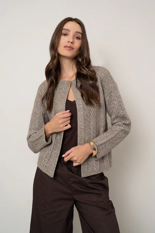 The Gilded Cable Cardigan