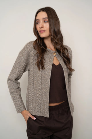 The Gilded Cable Cardigan