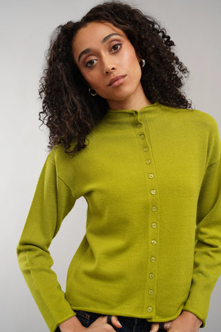 The Modern Button Cardigan