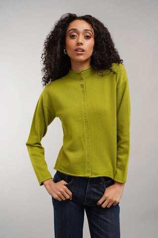 The Modern Button Cardigan