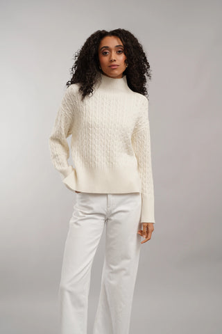 The Textured Turtleneck Sweater