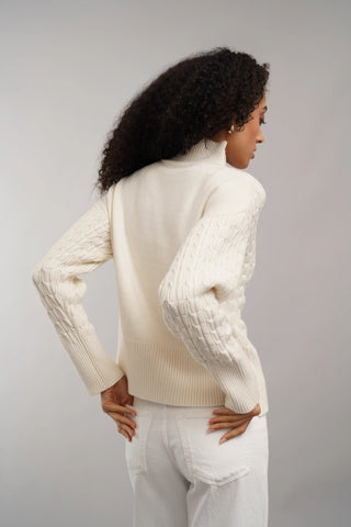 The Textured Turtleneck Sweater