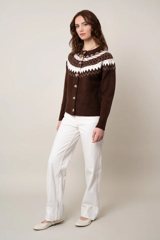 The Antwerp Fair Isle Cardigan