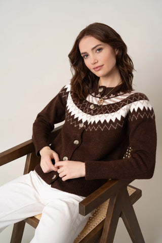 The Antwerp Fair Isle Cardigan