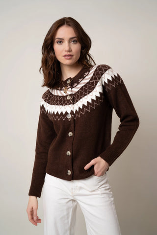 The Antwerp Fair Isle Cardigan