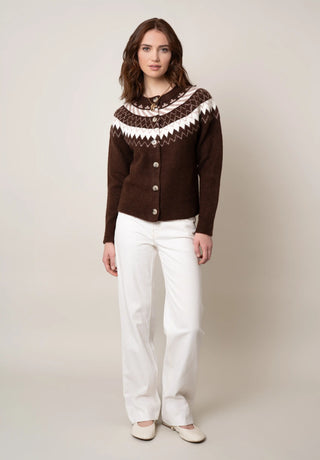 The Antwerp Fair Isle Cardigan