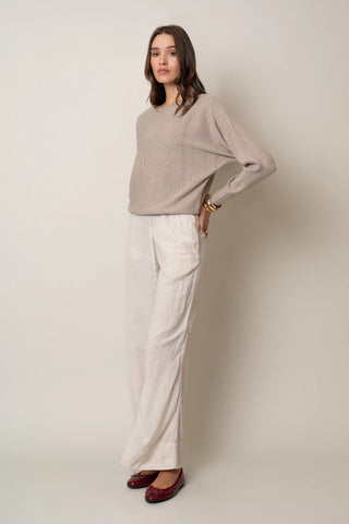 The Dolman Textured Pullover