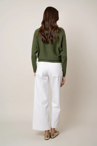 The Dolman Textured Pullover