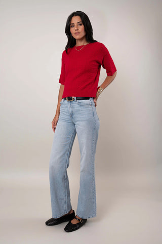 The Cable Knit Sweater Tee