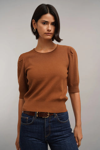 The Puff Sleeve Sweater Tee