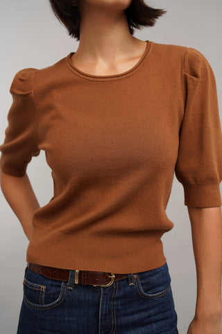 The Puff Sleeve Sweater Tee